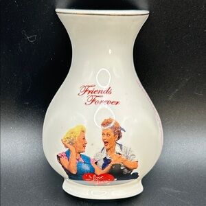 2006 I Love Lucy Friends Forever Porcelain Nightlight Cover, Y2K Room Decor